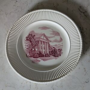 Wedgwood Woodrow Wilson Hall Madison College Commemorative Plate